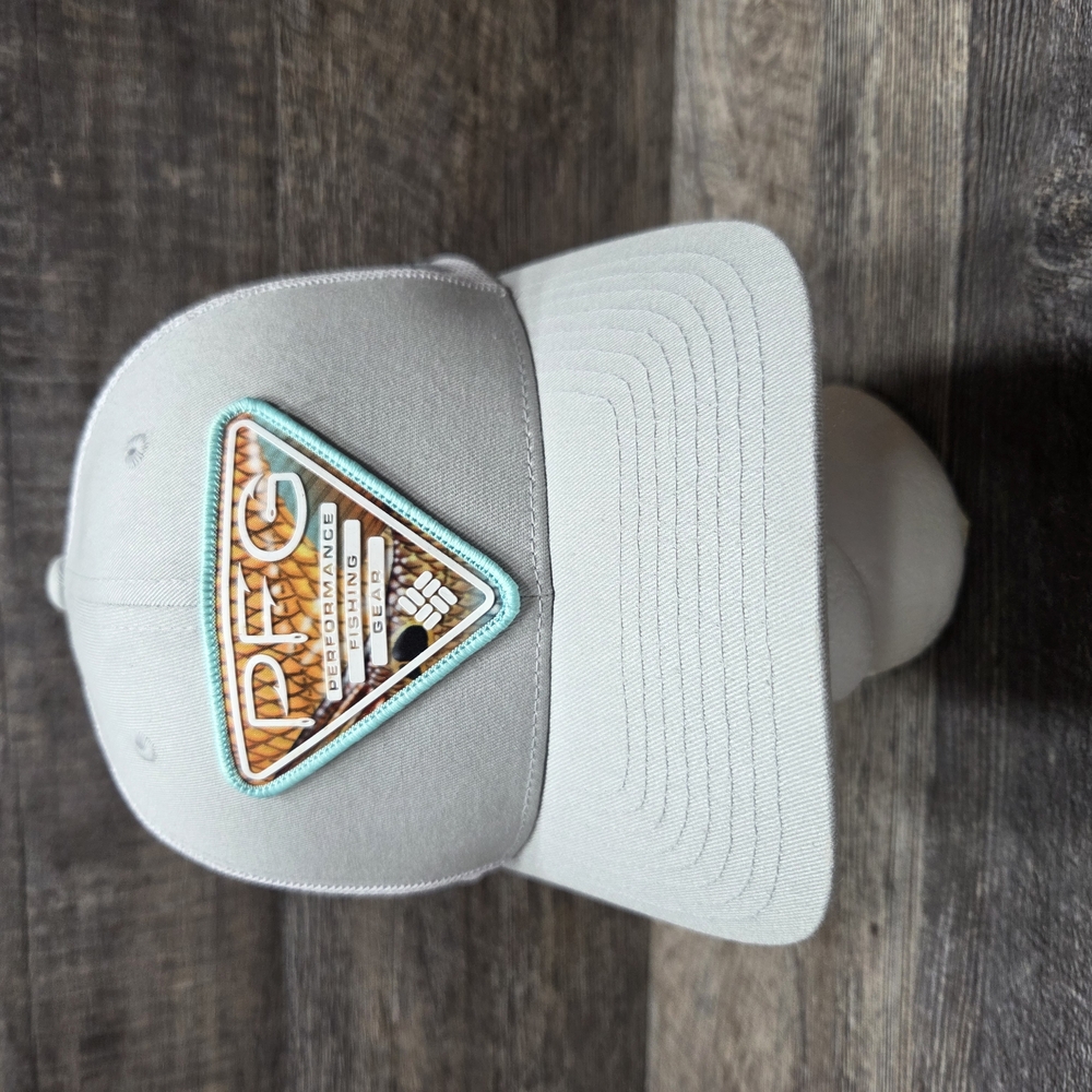 PFG Gray And Aqua Mesh Snap Back OSFM
